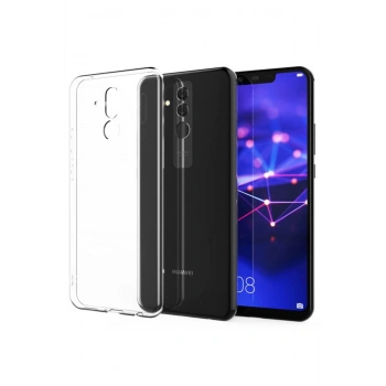 Huawei Mate 20 Lite Kılıf Lüx Şeffaf Silikon