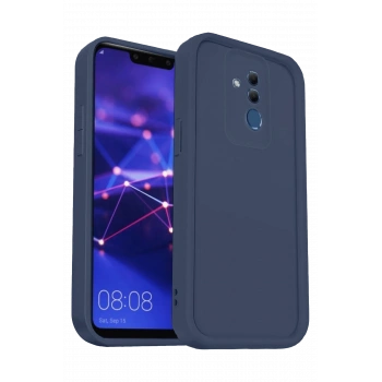 Huawei Mate 20 Lite Kılıf Viera Silikon - Lacivert