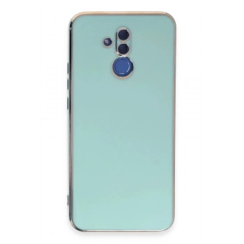 Huawei Mate 20 Lite Kılıf Volet Silikon - Açık Yeşil
