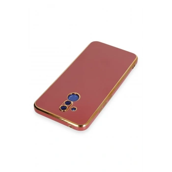 Huawei Mate 20 Lite Kılıf Volet Silikon - Kırmızı