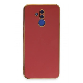 Huawei Mate 20 Lite Kılıf Volet Silikon - Kırmızı