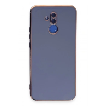 Huawei Mate 20 Lite Kılıf Volet Silikon - Mavi