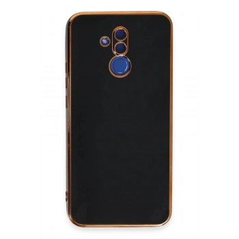 Huawei Mate 20 Lite Kılıf Volet Silikon - Siyah