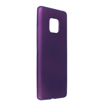 Huawei Mate 20 Pro Kılıf First Silikon - Mürdüm