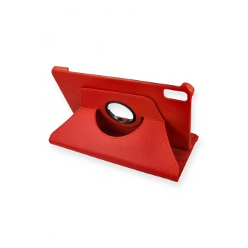 Huawei MatePad 10.4 Kılıf 360 Tablet Deri Kılıf - Kırmızı