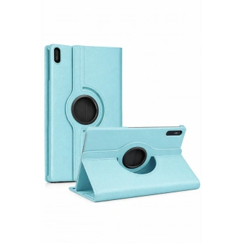 Huawei MatePad 11 10.9 360 Tablet Deri Kılıf - Turkuaz