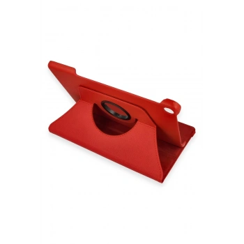 Huawei MatePad SE Kılıf 360 Tablet Deri Kılıf - Kırmızı