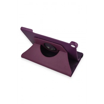 Huawei MatePad SE Kılıf 360 Tablet Deri Kılıf - Mürdüm