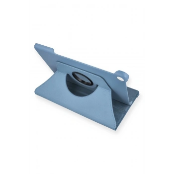 Huawei MatePad T10S 10.1 Kılıf 360 Tablet Deri Kılıf - Turkuaz