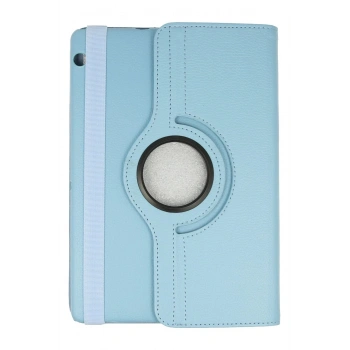 Huawei MediaPad T3 10 / 9.6 Kılıf 360 Tablet Deri Kılıf - Turkuaz