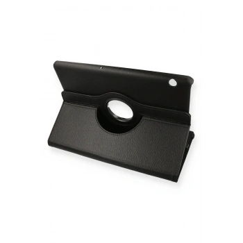 Huawei MediaPad T5 10 Kılıf 360 Tablet Deri Kılıf - Siyah