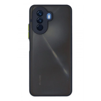 Huawei Nova Y70 Kılıf Montreal Silikon Kapak - Lacivert