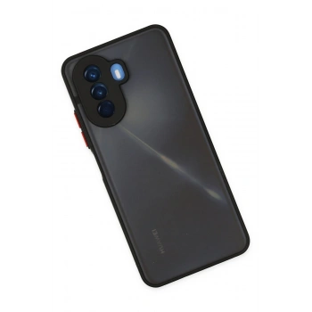 Huawei Nova Y70 Kılıf Montreal Silikon Kapak - Siyah
