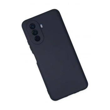 Huawei Nova Y70 Kılıf Nano içi Kadife Silikon - Lacivert