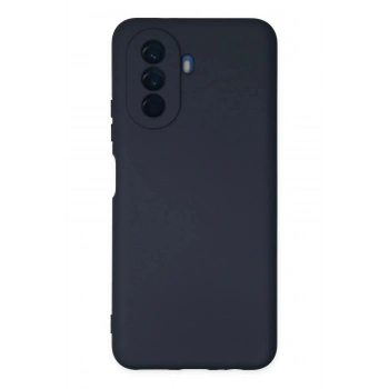 Huawei Nova Y70 Kılıf Nano içi Kadife Silikon - Lacivert