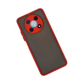 Huawei Nova Y90 Kılıf Montreal Silikon Kapak - Kırmızı