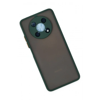 Huawei Nova Y90 Kılıf Montreal Silikon Kapak - Yeşil