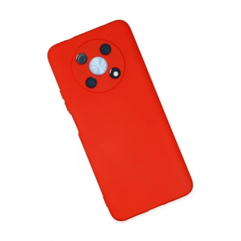 Huawei Nova Y90 Kılıf Nano içi Kadife Silikon - Kırmızı