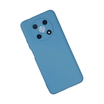 Huawei Nova Y90 Kılıf Nano içi Kadife Silikon - Mavi
