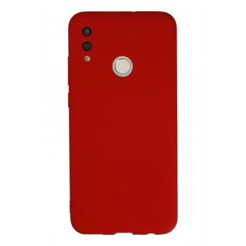 Huawei P Smart 2019 Kılıf Nano içi Kadife Silikon - Kırmızı