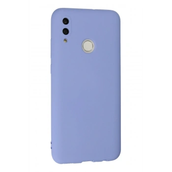 Huawei P Smart 2019 Kılıf Nano içi Kadife Silikon - Lila