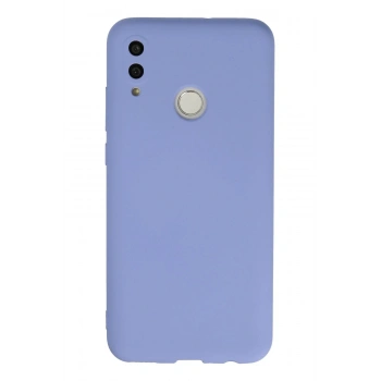 Huawei P Smart 2019 Kılıf Nano içi Kadife Silikon - Lila