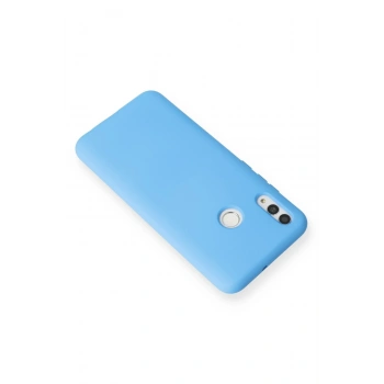 Huawei P Smart 2019 Kılıf Nano içi Kadife Silikon - Mavi