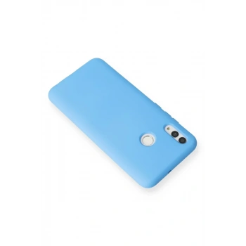 Huawei P Smart 2019 Kılıf Nano içi Kadife Silikon - Mavi