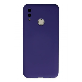 Huawei P Smart 2019 Kılıf Nano içi Kadife Silikon - Mor