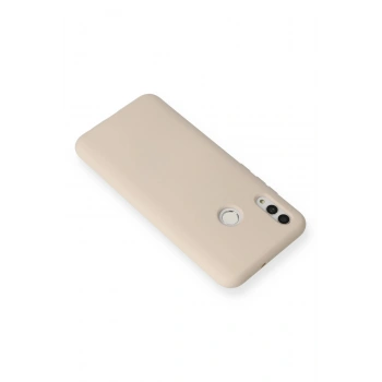 Huawei P Smart 2019 Kılıf Nano içi Kadife Silikon - Pudra