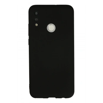 Huawei P Smart 2019 Kılıf Nano içi Kadife Silikon - Siyah