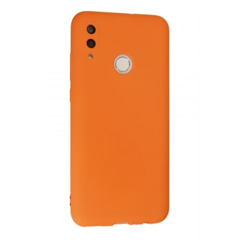 Huawei P Smart 2019 Kılıf Nano içi Kadife Silikon - Turuncu