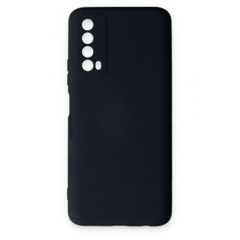 Huawei P Smart 2021 Kılıf Nano içi Kadife Silikon - Lacivert