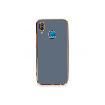 Huawei P20 Lite Kılıf Volet Silikon - Mavi