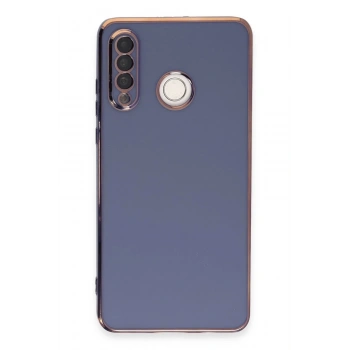 Huawei P30 Lite Kılıf Volet Silikon - Mavi