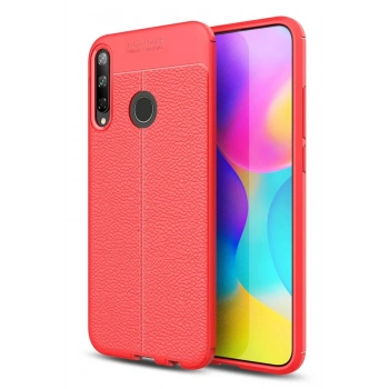 Huawei P40 Lite E Kılıf Auto Focus Kapak - Kırmızı