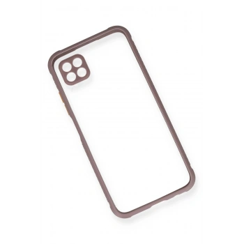 Huawei P40 Lite Kılıf Miami Şeffaf Silikon - Açık Mor