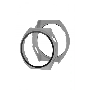 Huawei Watch GT2 Pro 46mm Dota Camlı Kasa Ekran Koruyucu - Gri