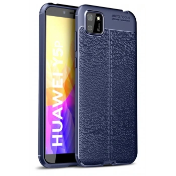 Huawei Y5P Kılıf Auto Focus Kapak - Lacivert