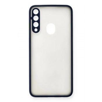 Huawei Y6P Kılıf Montreal Silikon Kapak - Lacivert