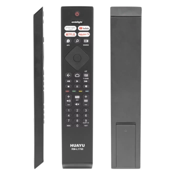 HUAYU KL RM-L1760 PHILIPS AMBILIGHT-NETFLIX-PRIME VIDEO-YOUTUBE-RAKUTEN TV TUŞLU LED TV KUMANDASI (4887)