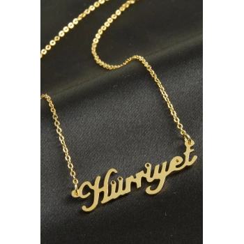 Hürriyet isimli kolye (Kişiye Özel)
