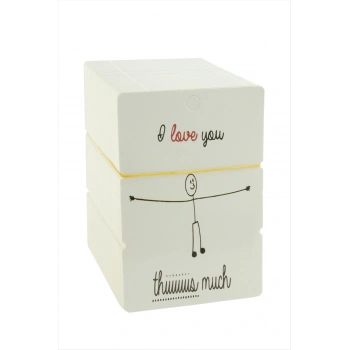 I Love Yazılı Bileklik Kartı 200 Adet