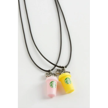 İçecek Arkadaşlık Kolyeleri (Çift Kolye)