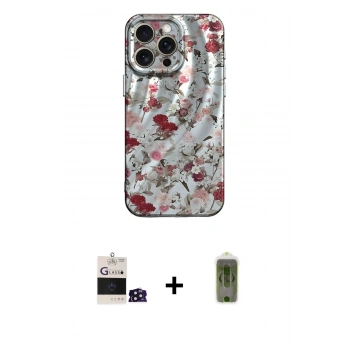 ieg™ iPhone 14 Pro Max Kılıf Nova Doku Prime - Siyah Joko Magic 5D Hayalet Cam + Derin Mor Bilvis Titan Kamera Lens