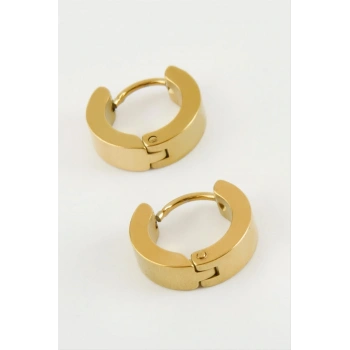 İğneli Erkek Çelik Küpe