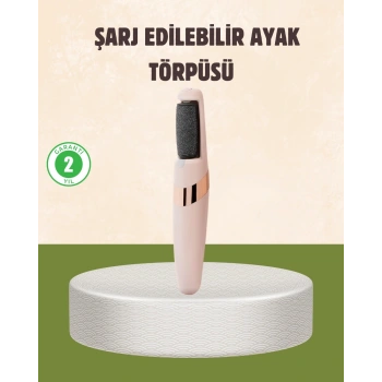 İki Hızlı Elektrikli Ayak Törpüsü Pürüzsüz Topuk Bakımı