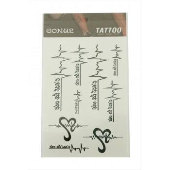 İmzalı Tattoo Dövme Sticker