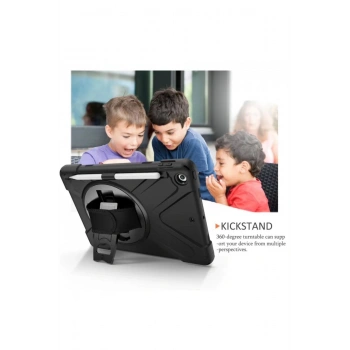 iPad 10.2 (7.nesil) Kılıf Amazing Tablet Kapak - Siyah