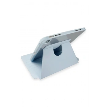 iPad 10.2 (7.nesil) Kılıf Starling 360 Kalemlikli Tablet Kılıf - Mavi